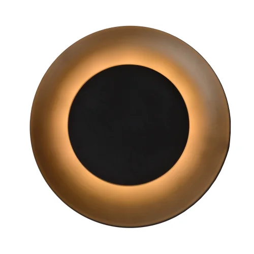 Светильник потолочный LED Foskal 79177/06/30 Lucide чёрный 1 лампа, основание чёрное в стиле современный  фото 2